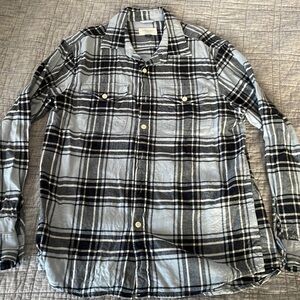 AE flannel button down shirt
